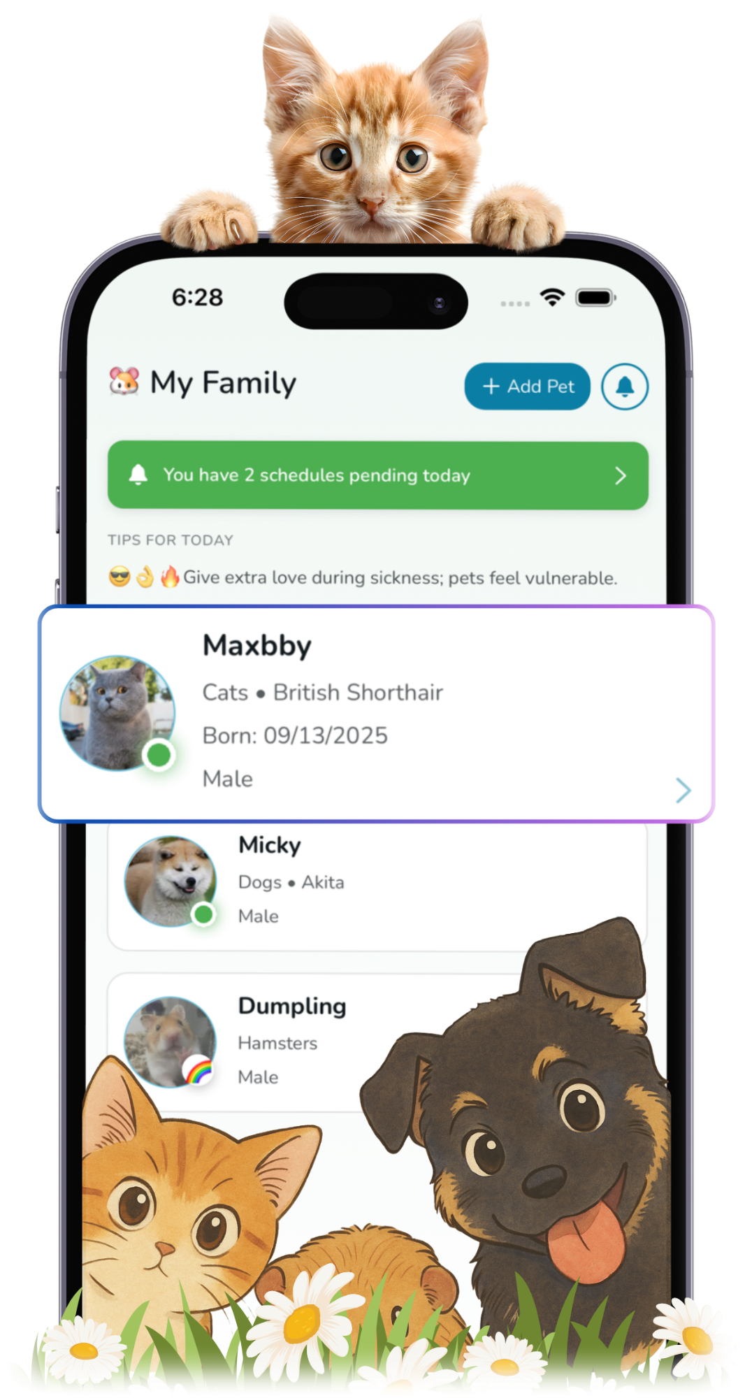 PawMind App Screen
